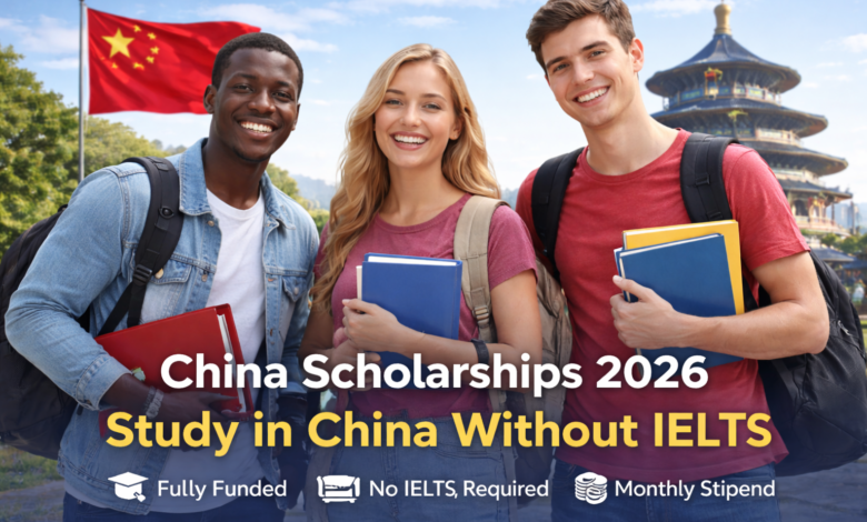 International students from Africa, Europe, and America applying for China scholarships 2026 without IELTS