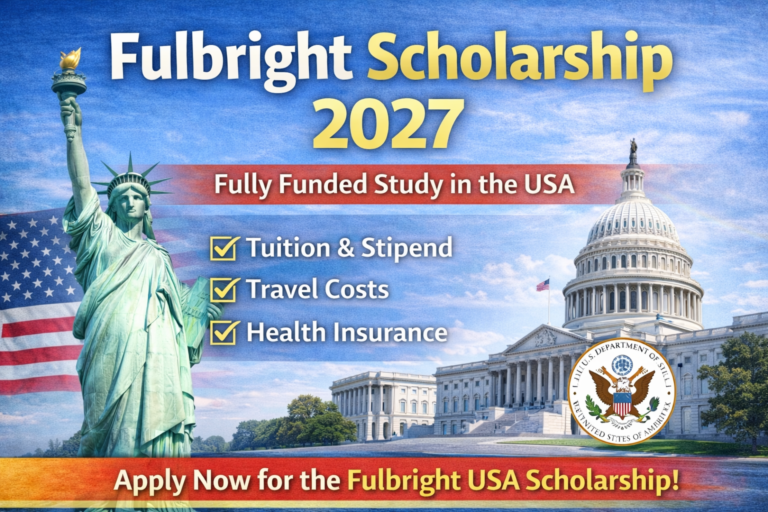 Fulbright Scholarship 2027 | Fully Funded USA Program