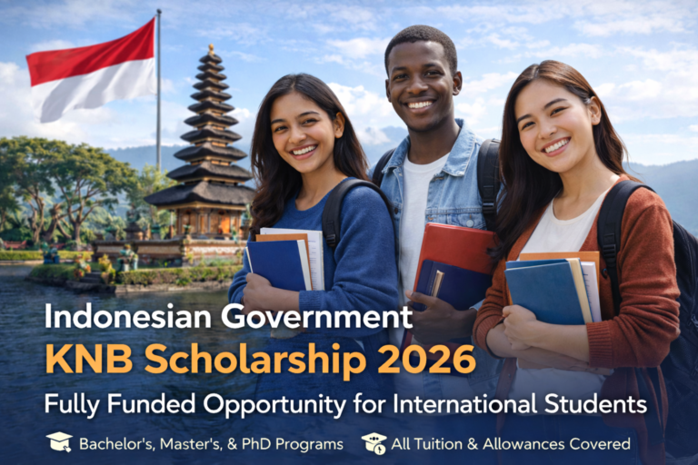 Indonesian Government KNB Scholarship 2026: Fully Funded Study Opportunity