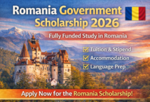 Romania Government Scholarship 2026 fully funded study in Europe
