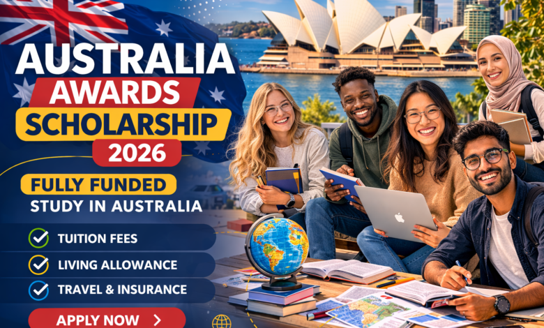 Australia Awards Scholarship 2026 fully funded study opportunity for international students