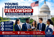 Young Professional Fellowship Washington 2026 fully funded leadership program in USA with global participants